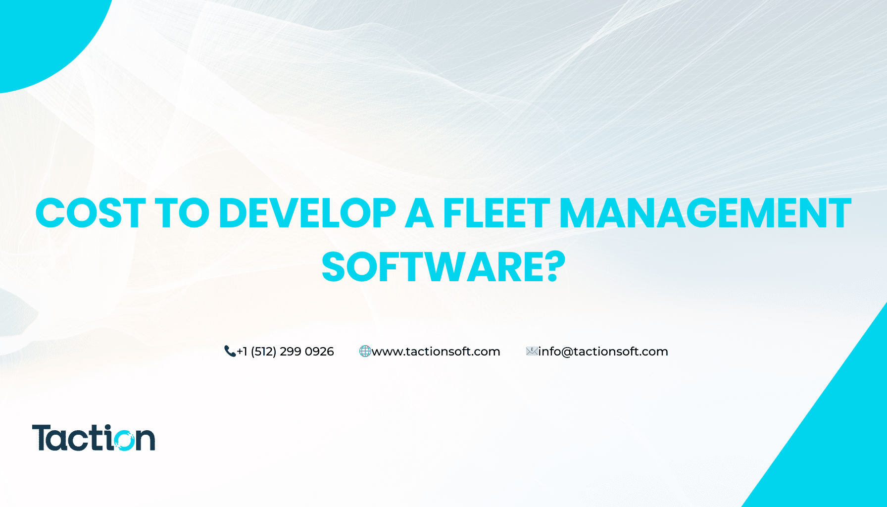 How Much Does It Cost to Develop a Fleet Management Software?
