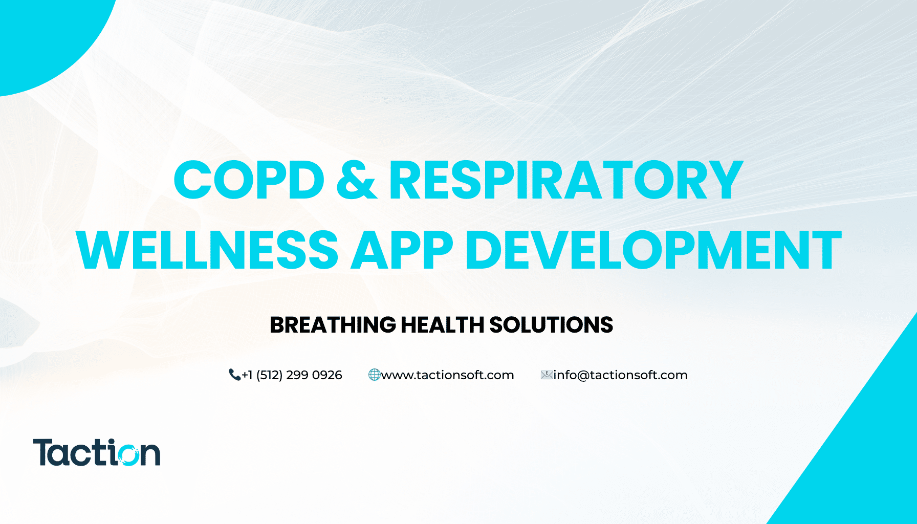 COPD & Respiratory Wellness App Development: Breathing Health Solutions