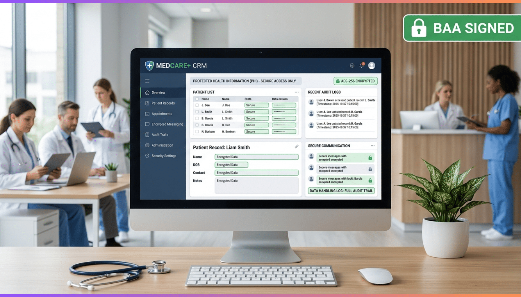 HIPAA-Compliant CRM: What to Look For