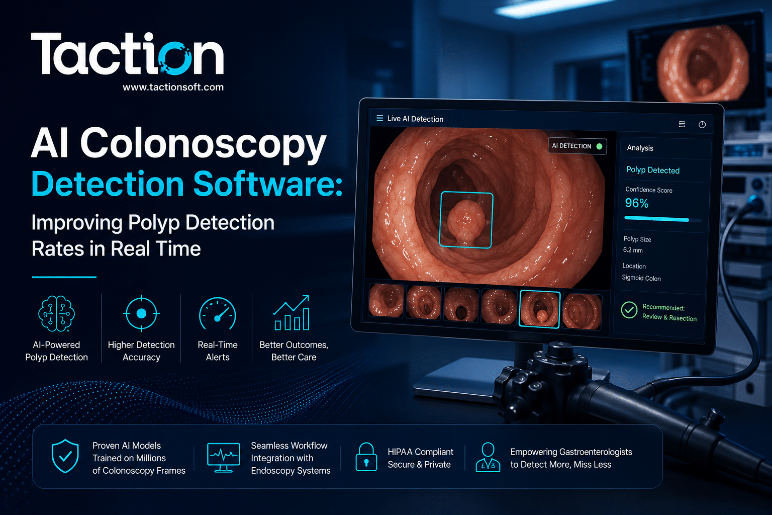 AI Colonoscopy Detection Software: Improving Polyp Detection Rates in Real Time
