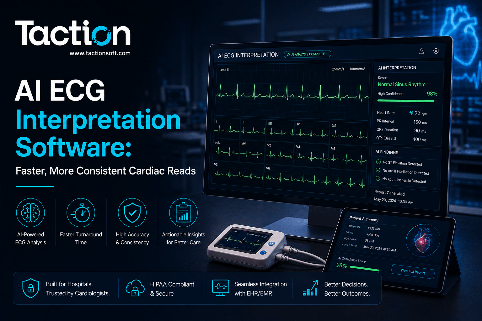 AI ECG Interpretation Software: Faster, More Consistent Cardiac Reads