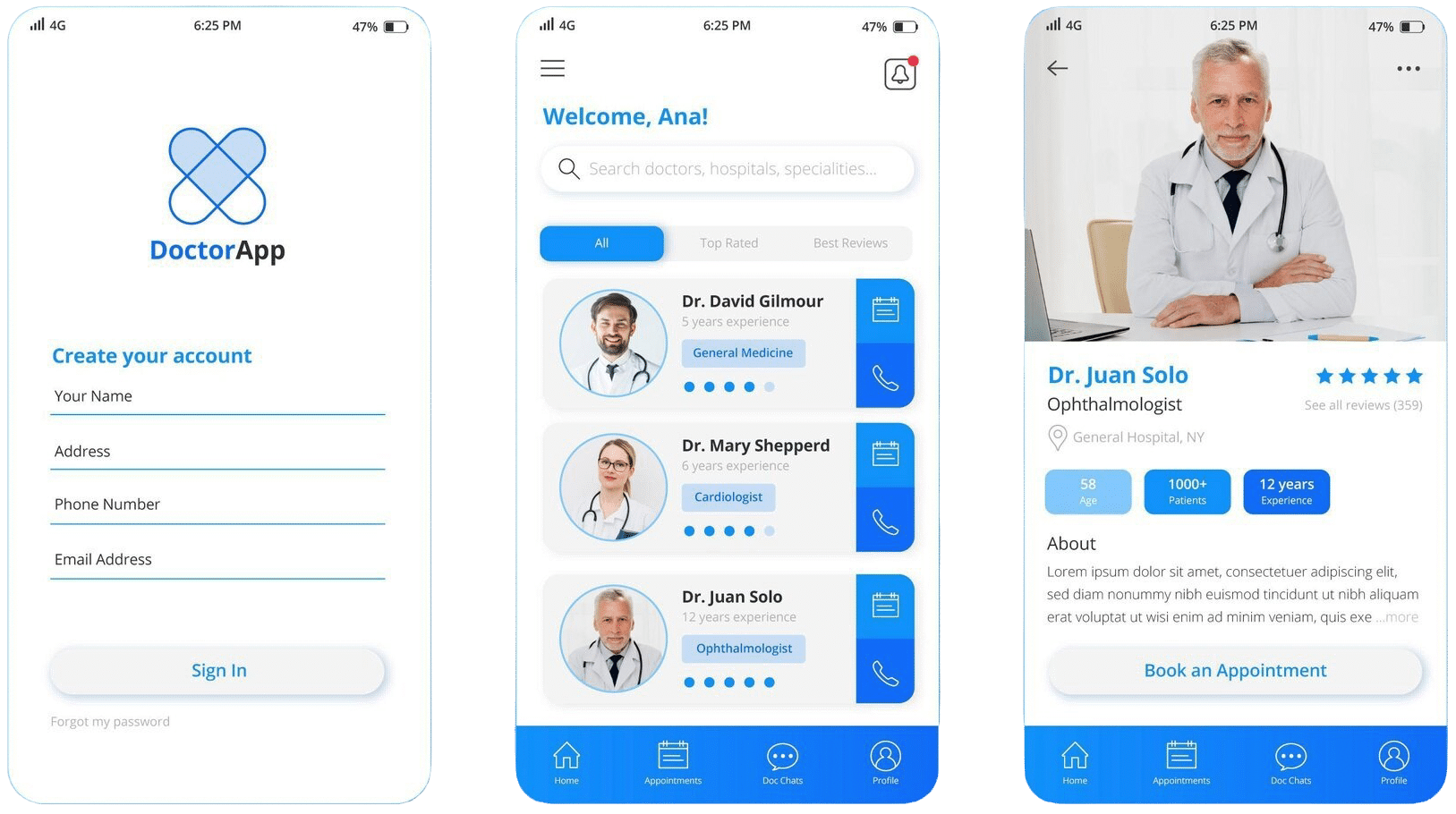 Doctor Appointment App Development